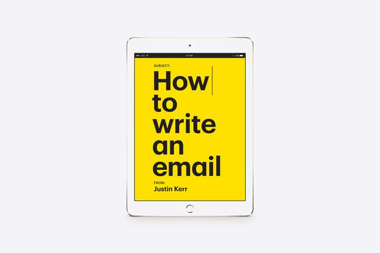 How to write an email — Digital Download