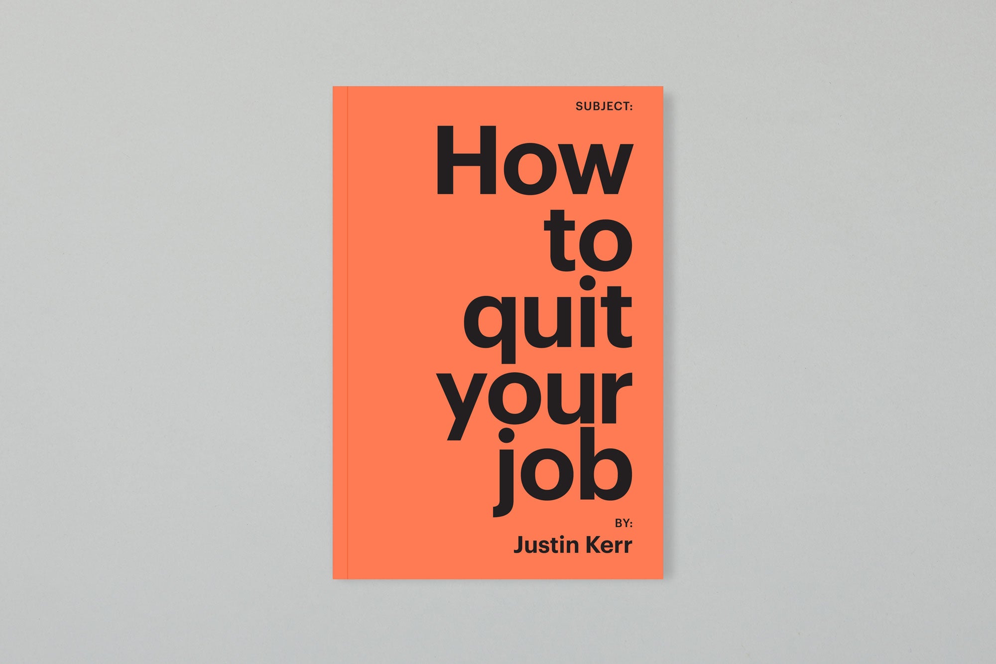 How to quit your job – ExtraCurricular Press